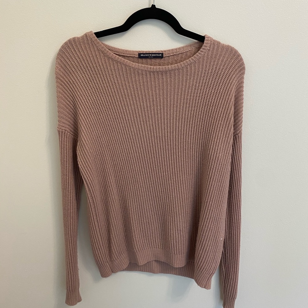 Brandy Melville Pink Sweater